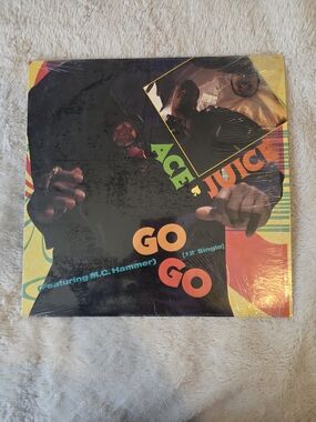 ACE JUICE FEAT. M.C. HAMMER GO GO GO CAPITOL V-15469 12" 45 RPM SINGLE 1989